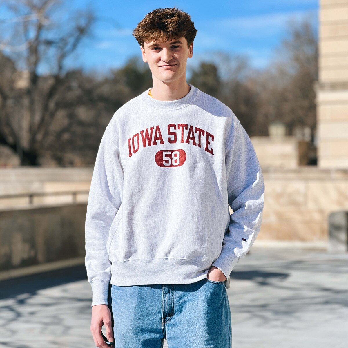 Champion® Iowa State 58 Crewneck | ISU Book Store
