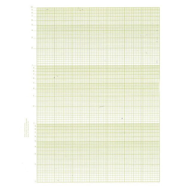 3 cycle semi logarithmic graph paper 100 pack 2024500 isu book store