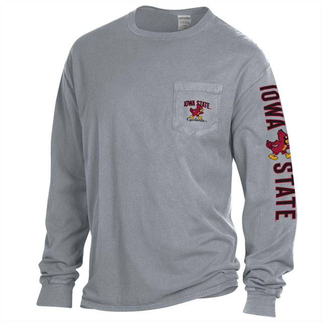 shirts with writing on sleeve