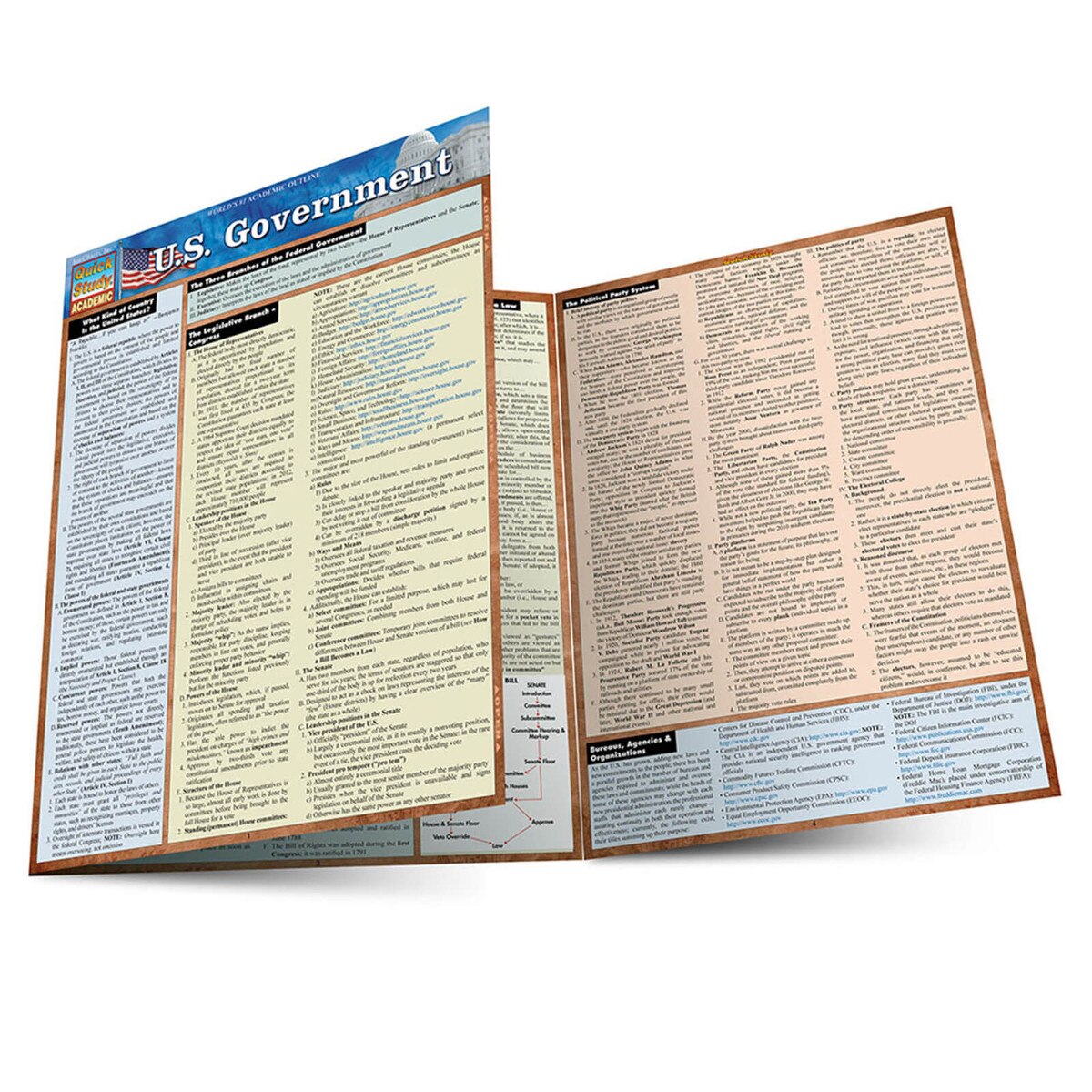 U.S. Government - Quick Study Guide