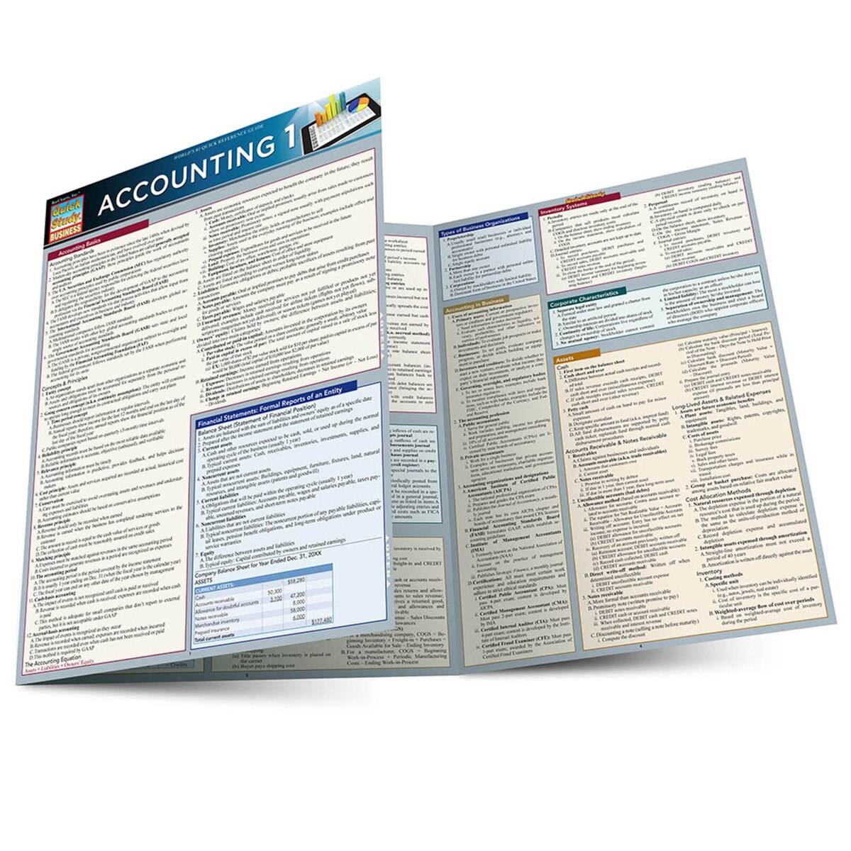 Accounting 1 - Quick Study Guide