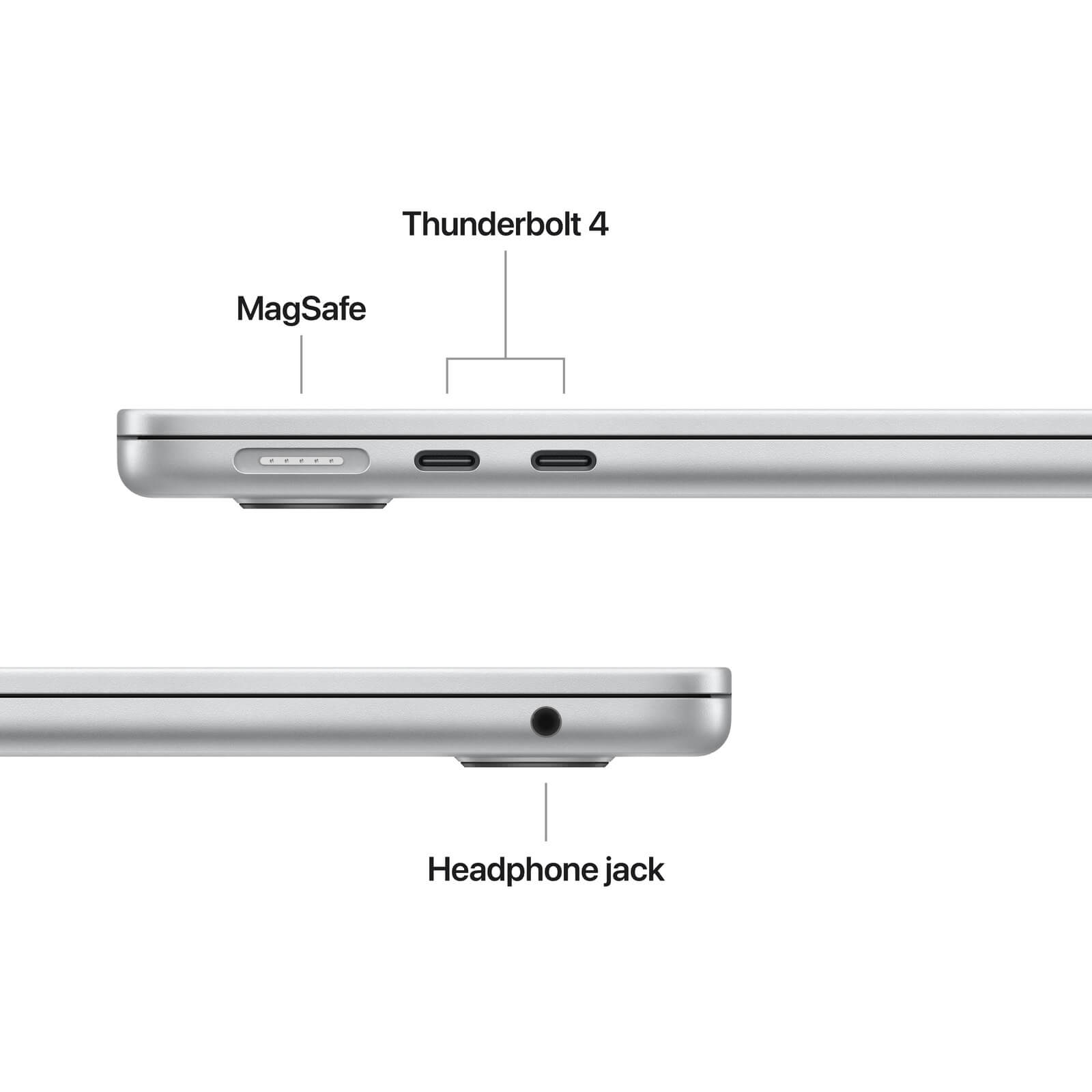 Apple 13-inch MacBook Air: M4 w/ 10-core CPU and 10-core GPU, 16GB, 512GB SSD - Starlight - MW103LL/A (2025) - Thumbnail 5