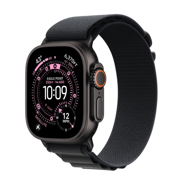 Apple Watch Ultra 3-49mm-GPS+Cell-BlackTitanium-BlAlpineLoopS