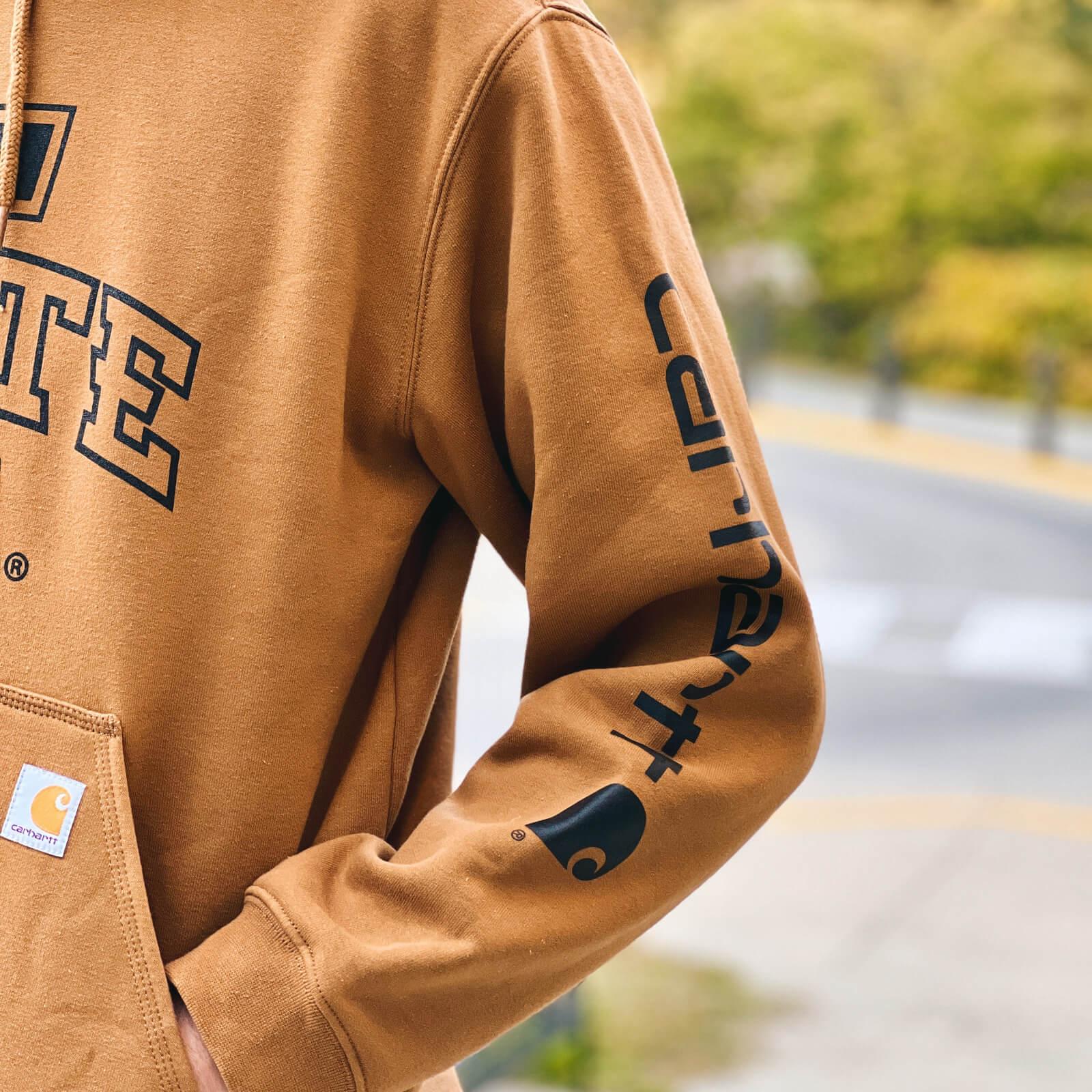 Carhartt I-State Brown Hooded Sweatshirt | ISU Book Store