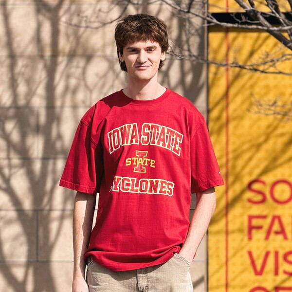 Champion I-State Cardinal Big and Tall Short Sleeve T-Shirt-XLT