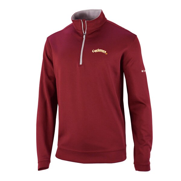 Columbia Cyclones Script Cardinal Quarterzip | ISU Book Store