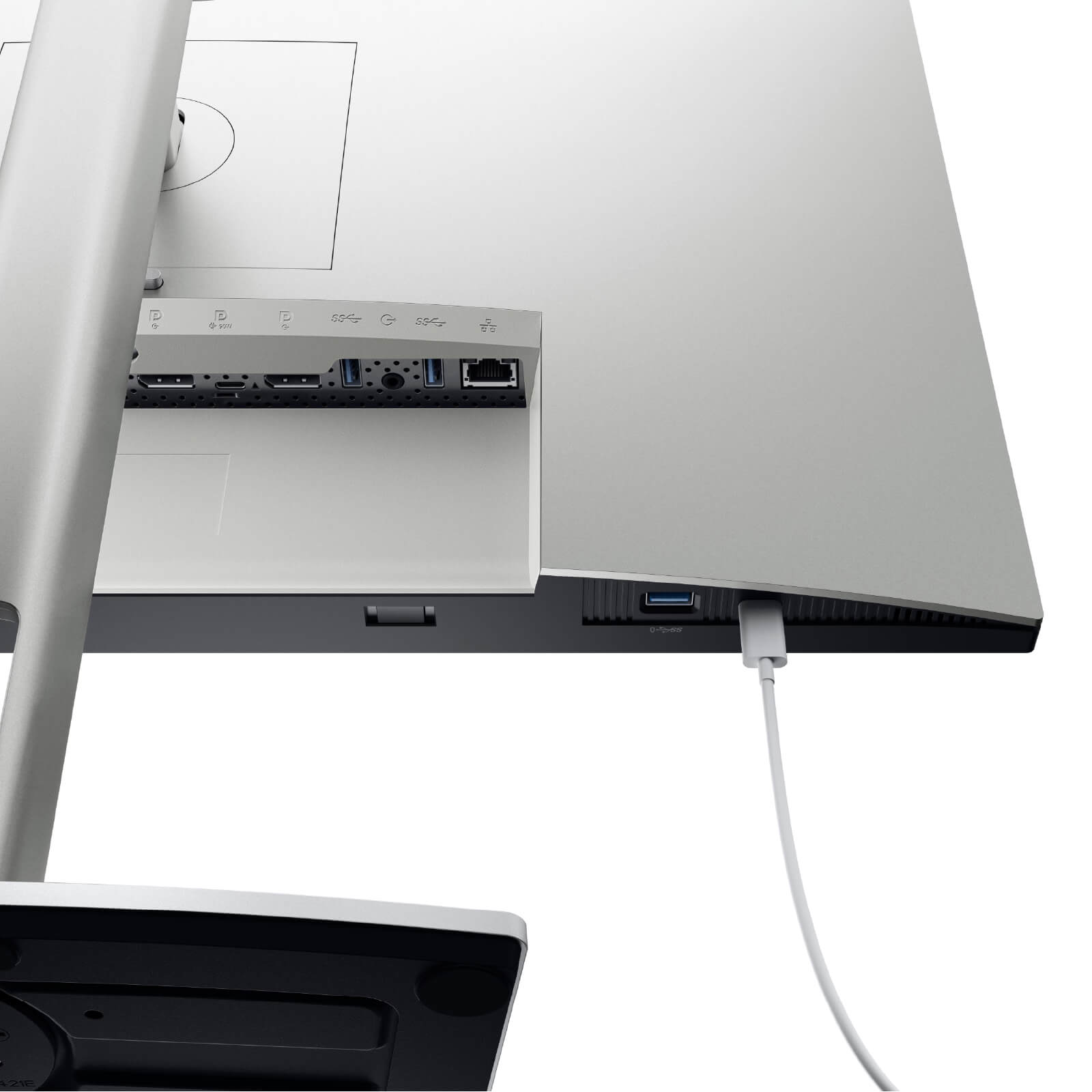 Dell U2421E 24.1インチ USB-Cハブ モニター ディスプレイ (3年間無輝 