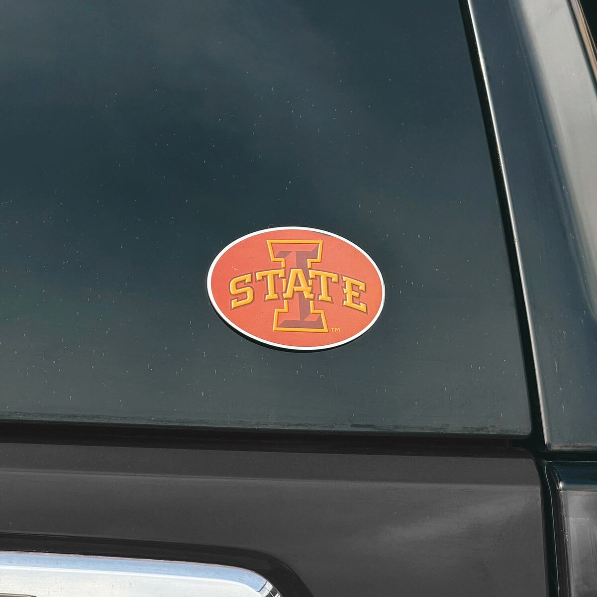 I-State Cardinal Color Aluminum Auto Emblem (with adhesive tape backing ...