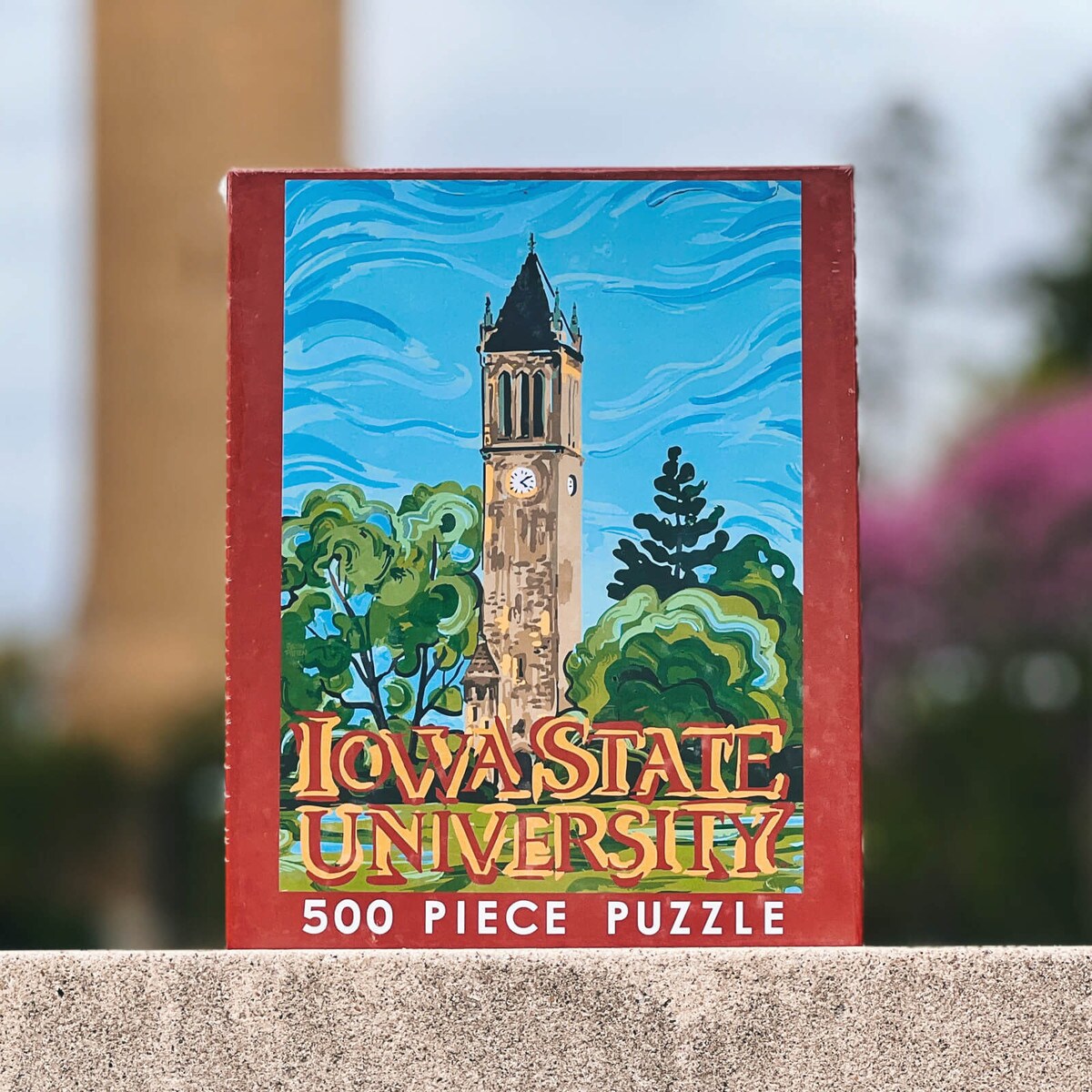 Justin Patten Campanile Building 500 Piece Puzzle