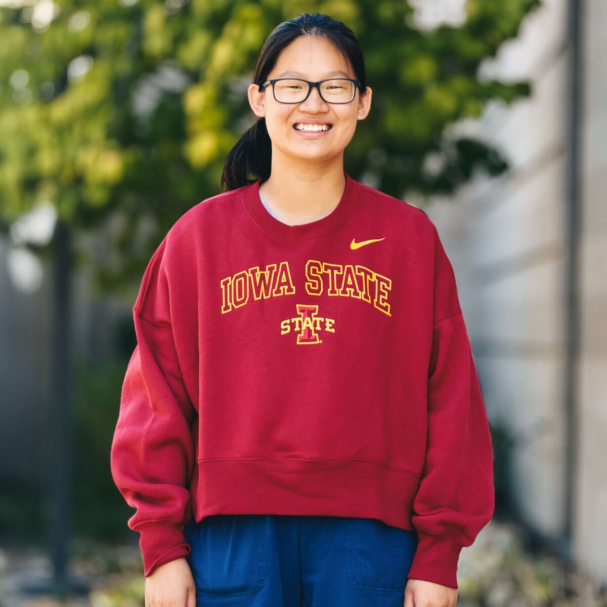 Nike Women's Iowa State I-State Cardinal FA25 Crewneck Sweatshirt