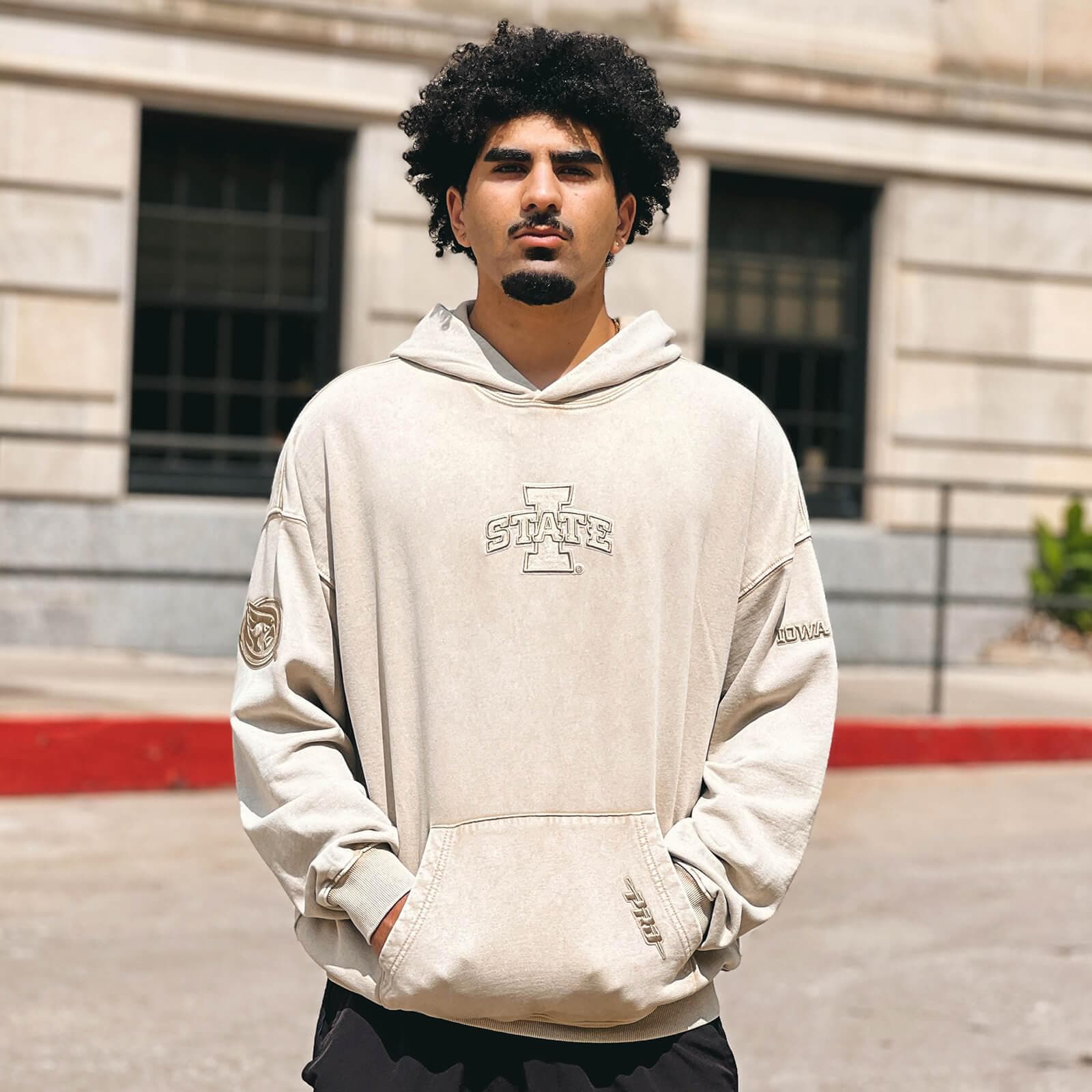 Pro Standard I-State Sand Drop Shoulder Hoodie