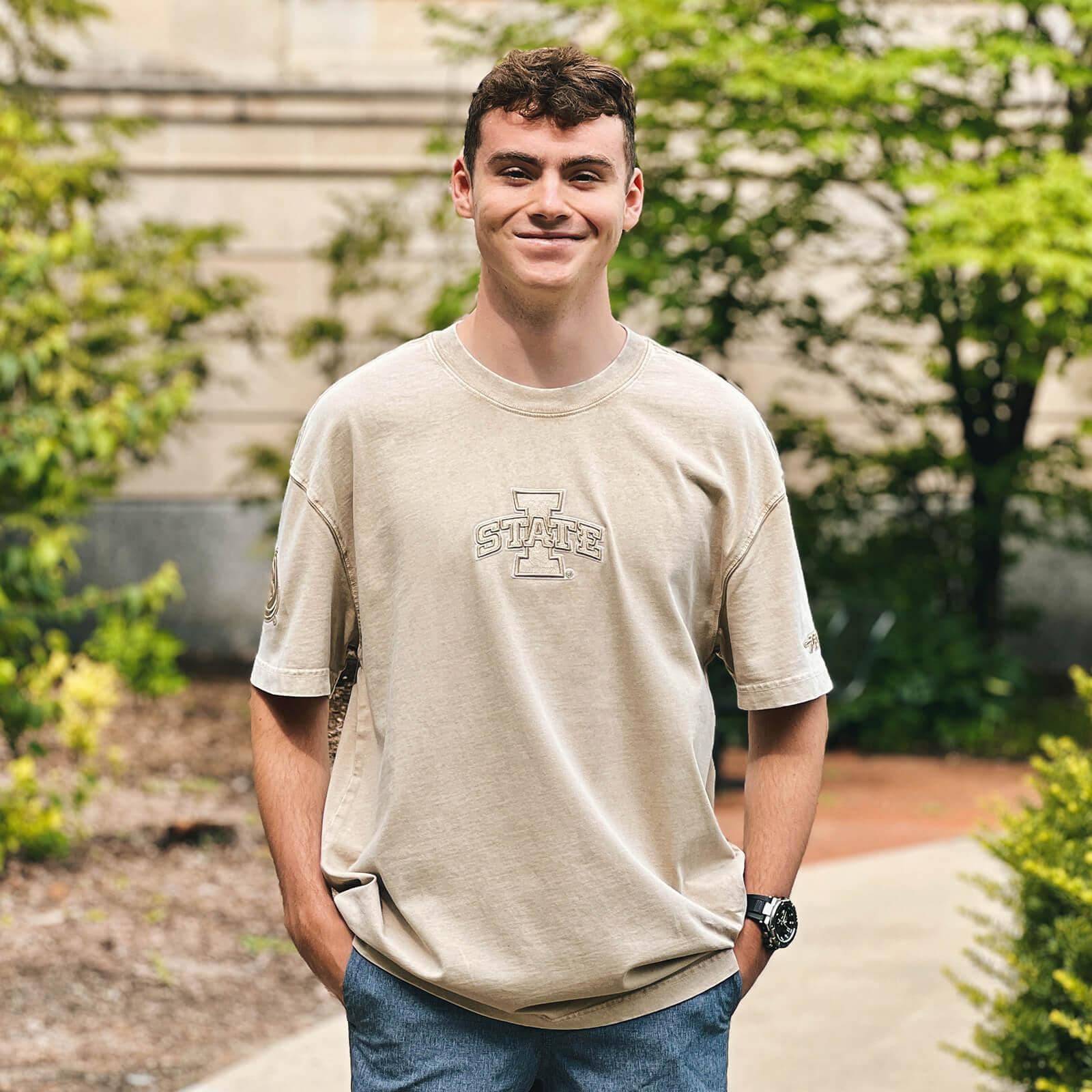 Pro Standard I-State Sand Drop Shoulder T-Shirt