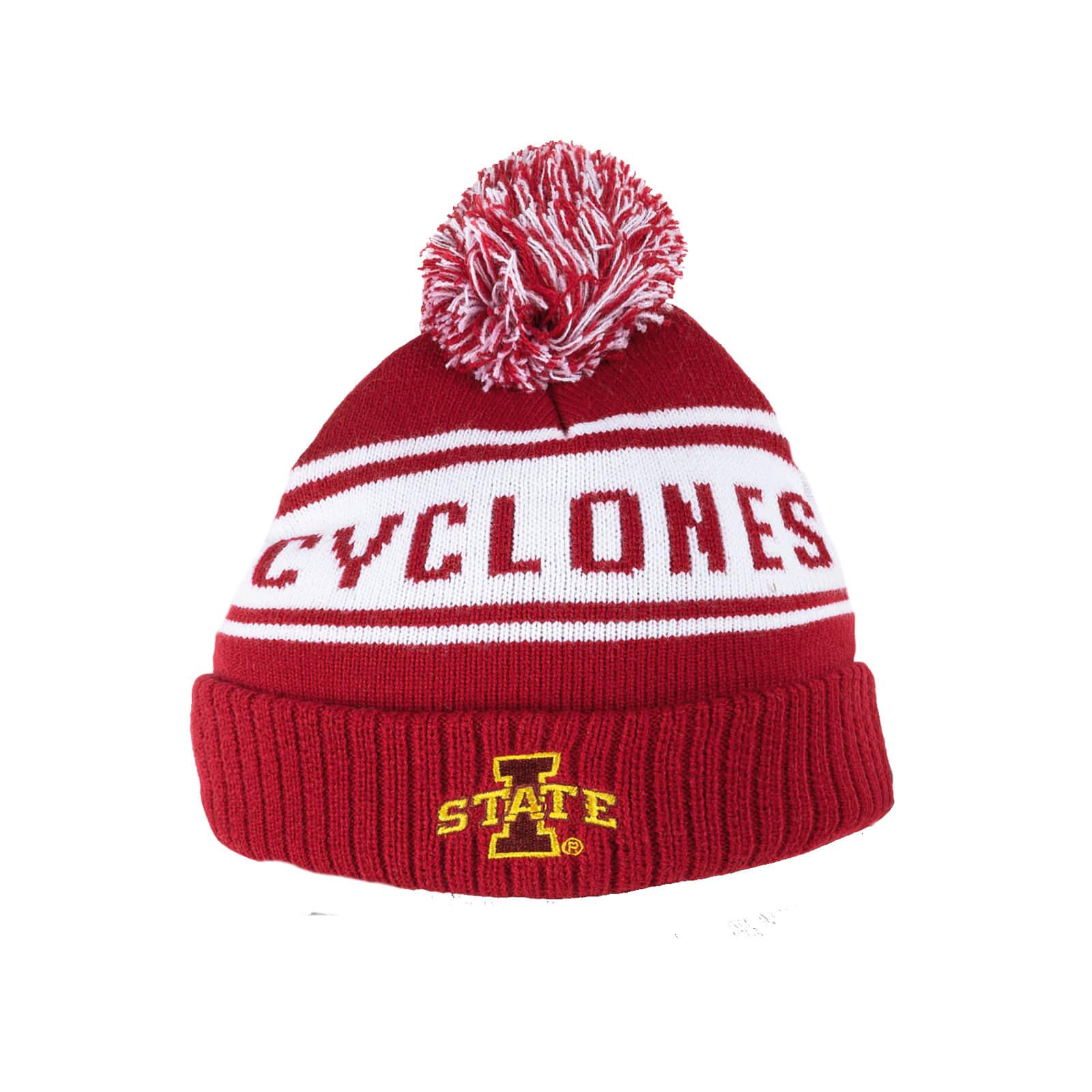 Mens Beanie Iowa State Cyclones Stocking Hat Adult Iowa State